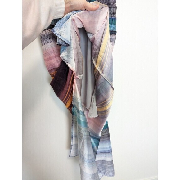 Waverly Grey Multicolor Maxi Halter Dress Size Small - Picture 4 of 10